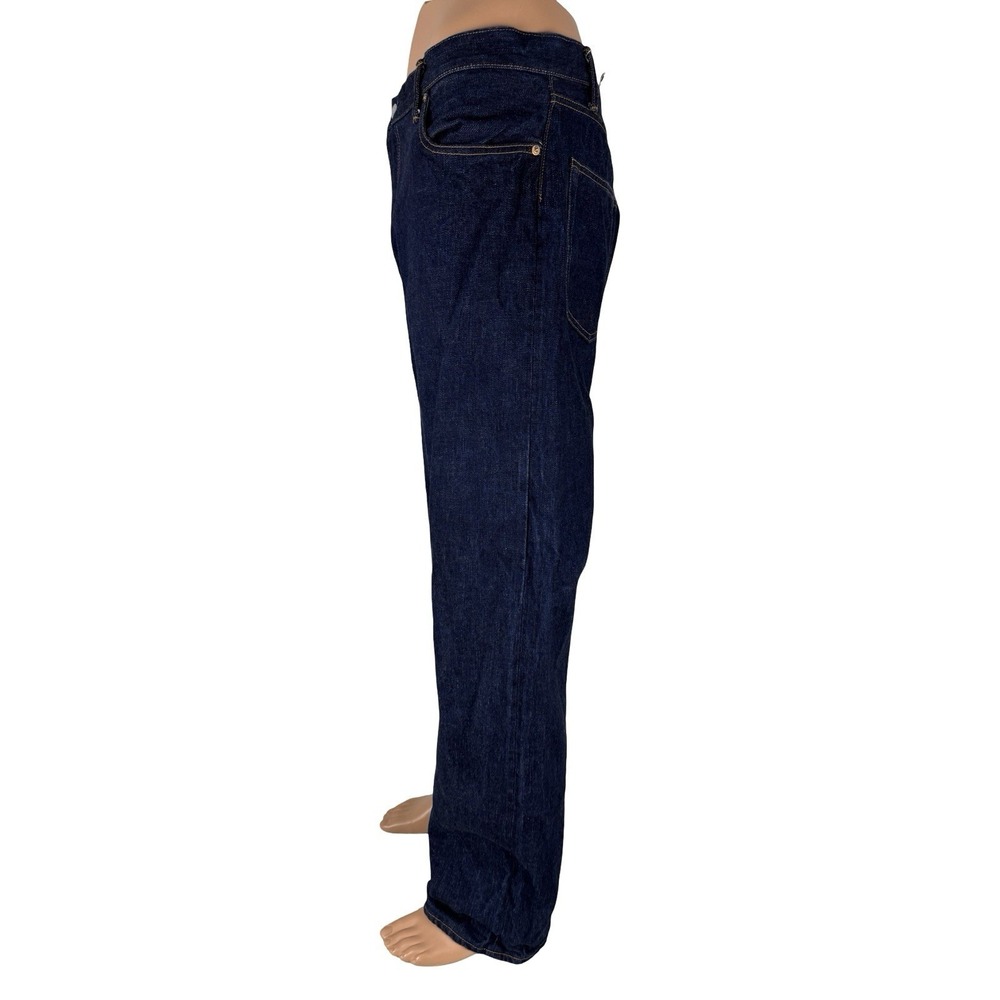 Kojima Genes Mens 42 Jeans Made in Japan Denim Selvedge Blue Straight Cotton - Picture 3 of 12